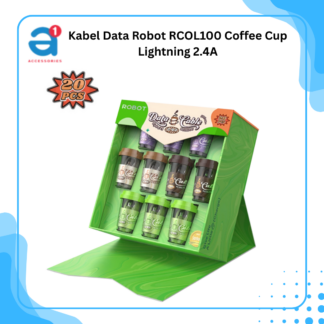 Kabel Data Robot RCOL100 Coffee Cup Lightning 2.4A