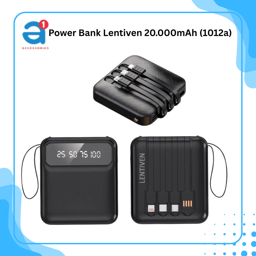 Power Bank Lentiven 20.000mAh